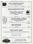 Breber Music Co., John Bartlett, Button Bros. Florists, Max Newman's, The Paint Spot, Ledger, Palmer, Walworth County 1955c